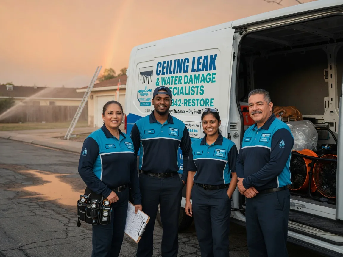 Ceiling Leak Cleanup company in Mount Airy, LA